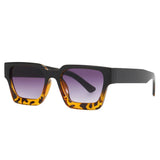 other : Esme | Lunettes de Soleil Carrées Femme Vintage Y2K in NoirLéopard van Seroa