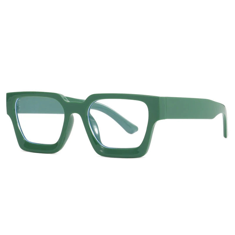 other : Helena | Lunettes de Soleil Carrées Femme in Vert van Seroa