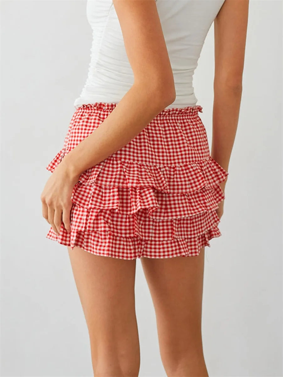 skirts : Helen | Jupe Short Femme Élégante in van Seroa