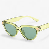 other : Edina | Lunettes de Soleil Cat Eye Femme in VertVert tissu libre van Seroa