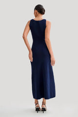 dresses : Élégante Robe Longue Sans Manches in van Seroa