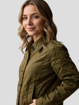 Elegante Damenjacke aus Seide & Baumwolle – Komfort & zeitloser Stil