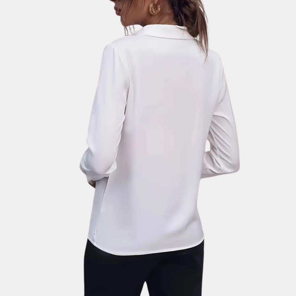 top blouses : Anastacia | Chemisier Femme Chic en Tissu Doux in van Seroa