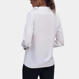 top blouses : Anastacia | Chemisier Femme Chic en Tissu Doux in van Seroa