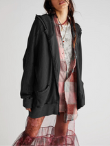 Sweat Femme Ample à Capuche Tendance 6