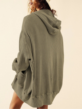 Sweat Femme Ample à Capuche Tendance 8