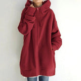 Sweat Femme Confortable à Capuche Oversize 2