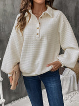 Sweat Femme Oversize Décontracté Tendance 0