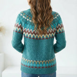 Sweatshirt Femme Rétro Pull de Noel Chaud