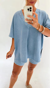 Tee Shirt Femme Décontracté Col en V 5