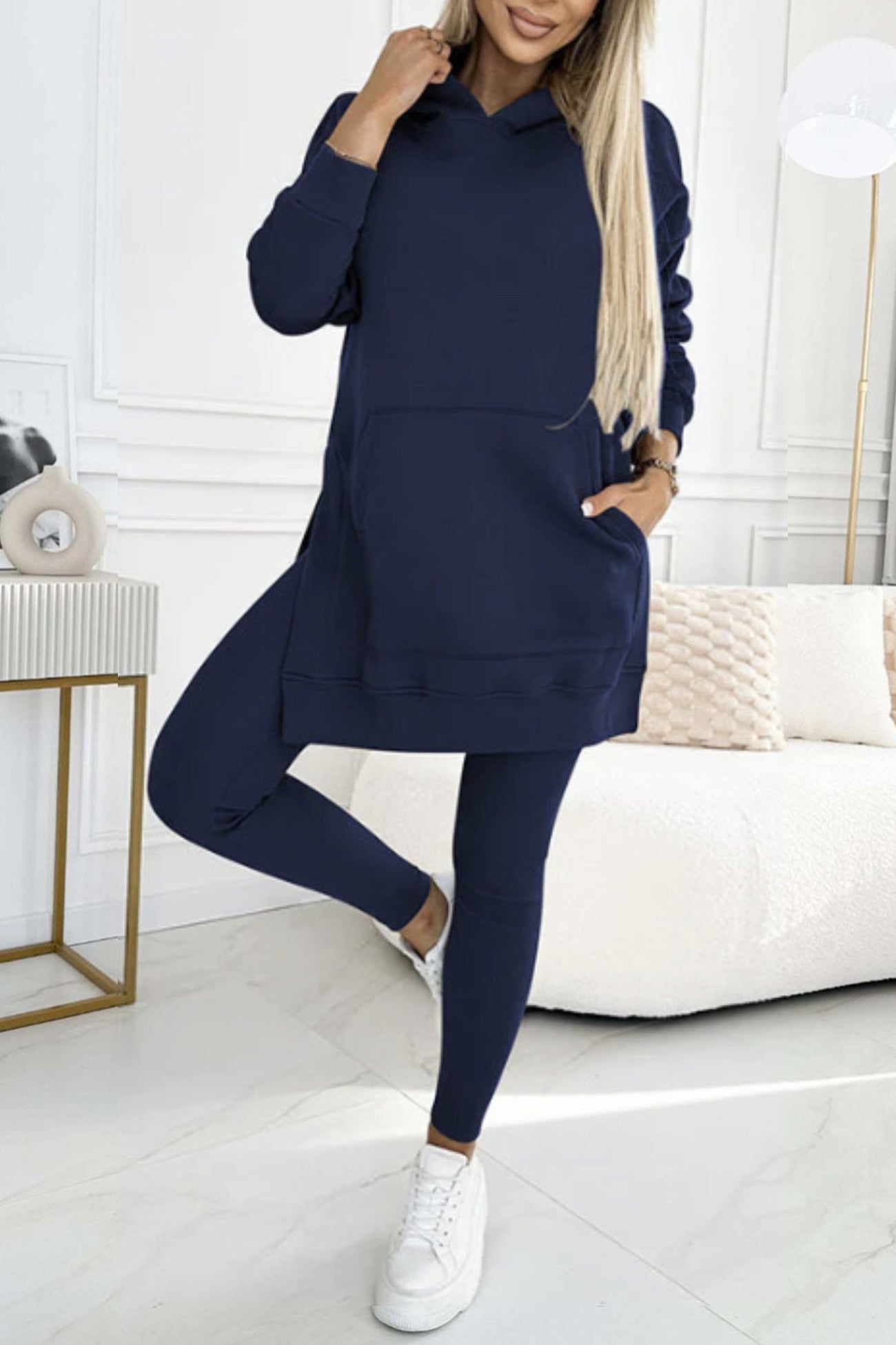 Tenue Décontractée Femme Chic à Deux Pièces 12