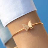 other : Eva | Bracelet Femme Or Ajustable Élégant Moderne in Or 5 van Seroa