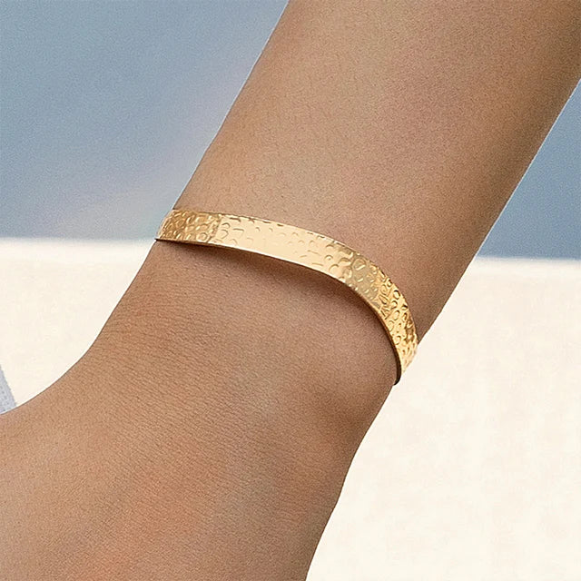 other : Eva | Bracelet Femme Or Ajustable Élégant Moderne in Or 4 van Seroa