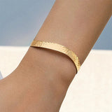 other : Eva | Bracelet Femme Or Ajustable Élégant Moderne in Or 4 van Seroa