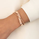 other : Eva | Bracelet Femme Or Ajustable Élégant Moderne in Or rose van Seroa
