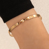 other : Eva | Bracelet Femme Or Ajustable Élégant Moderne in Or 2 van Seroa
