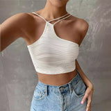Top Femme Asymétrique à Bretelles 3