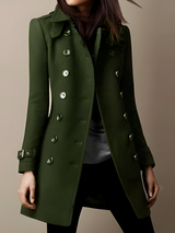 Eira | Trenchcoat Femme Élégant en Coton Ajusté