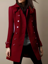 Eira | Trenchcoat Femme Élégant en Coton Ajusté