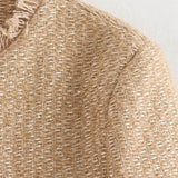 Veste Ajustée en Tweed pour Femme 6