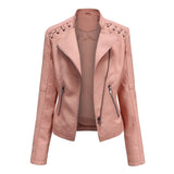 Veste Cuir Homme Washed Décontractée 12