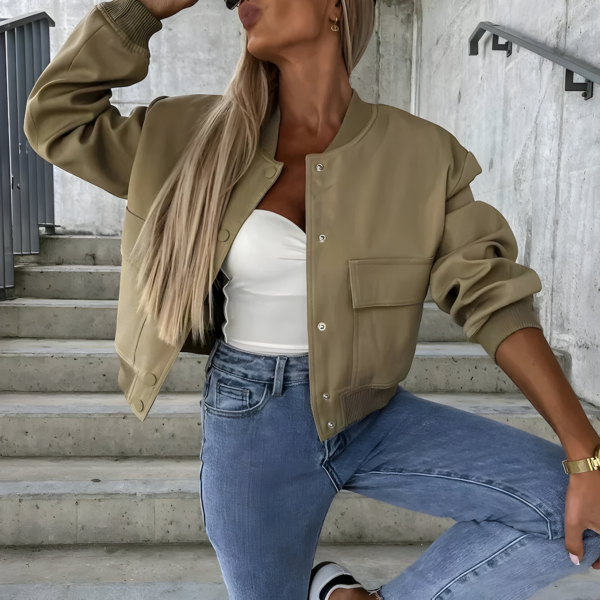 Amber | Veste Décontractée Élégante Femme