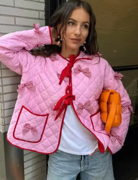 Veste Femme Bohème Polyester Manches Longues