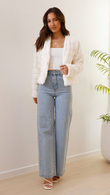 Veste Femme Chic Matelassée Moderne 2