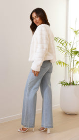 Veste Femme Chic Matelassée Moderne 3