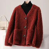 Veste Femme Chic en Shearling 0