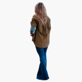 Veste Femme Chic en Velours Côtelé 7