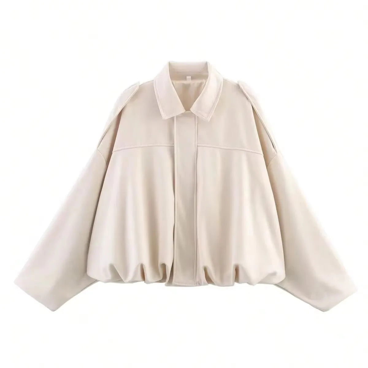 Veste Femme Décontractée en Daim Ample 7