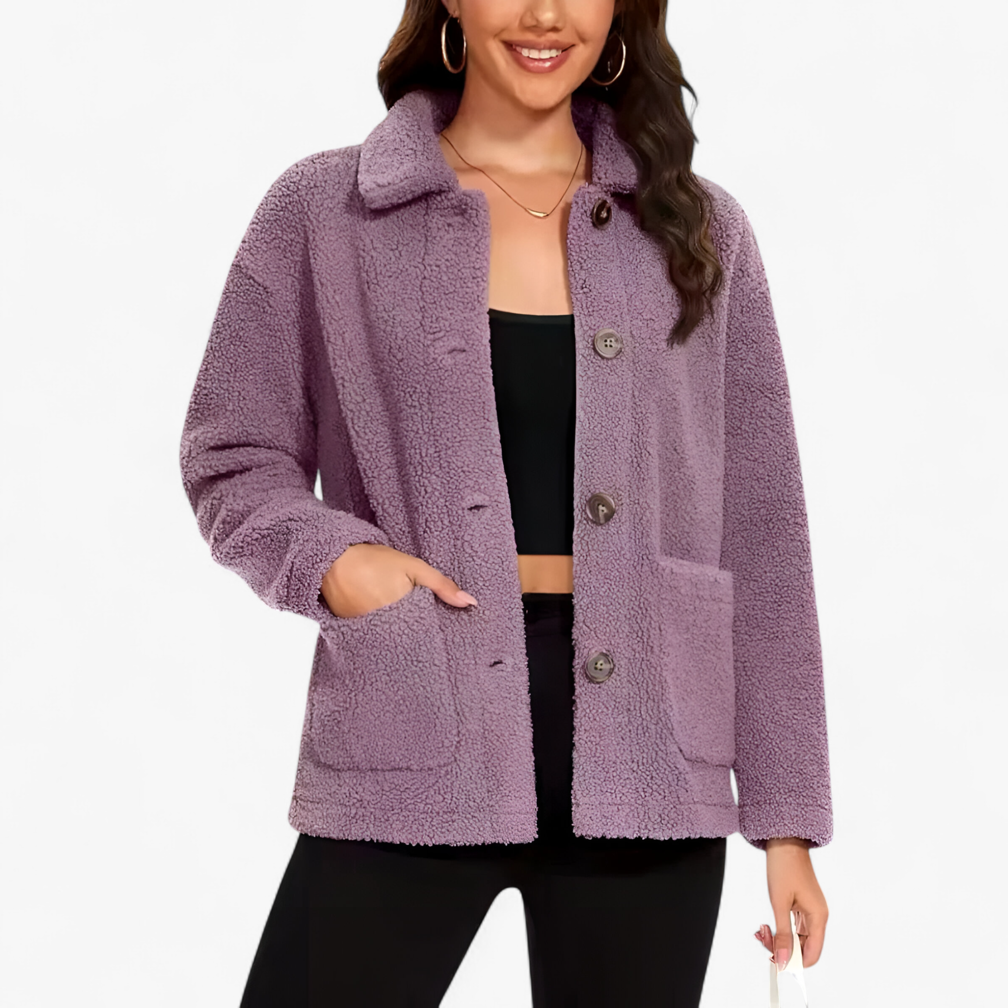 Laurelie | Veste Femme Élégante Chaleur Confort