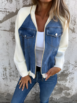Elspeth | Veste Femme Élégante Col en V