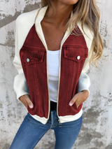 Elspeth | Veste Femme Élégante Col en V