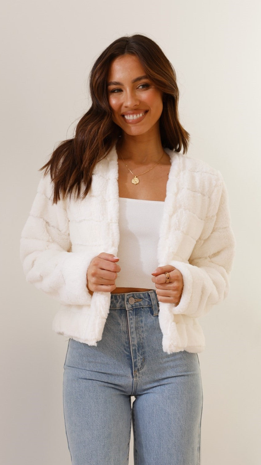 Veste Femme Élégante Courte Tendance 0