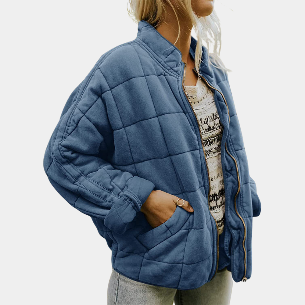 Veste Femme Élégante Décontractée avec Poches 3