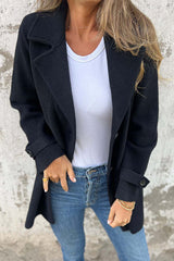 Veste Femme Élégante Longue Automne Hiver 0