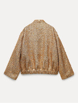 Veste Femme Élégante Pailletée Hiver 5