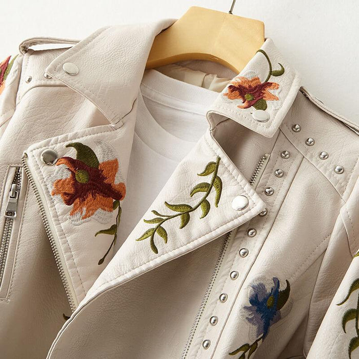 Veste Femme Élégante à Fleurs 3