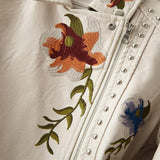 Veste Femme Élégante à Fleurs 4