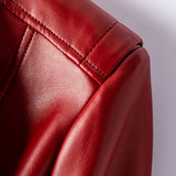 Veste Femme Élégante en Cuir 8