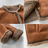 Veste Femme Élégante en Daim Chaud 3