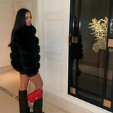 Veste Femme Élégante en Fausse Fourrure 2