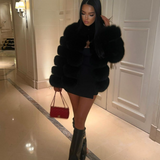 Veste Femme Élégante en Fausse Fourrure 3