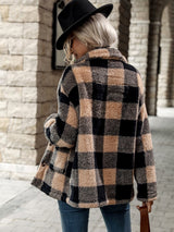 Veste Femme Élégante en Flanelle Chic 2