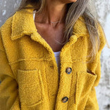 Veste Femme Élégante en Sherpa Douce 1