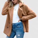 Phoebe | Veste Femme Élégante en Sherpa Doux