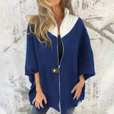 Veste Femme Longue Élégante Bicolore 2