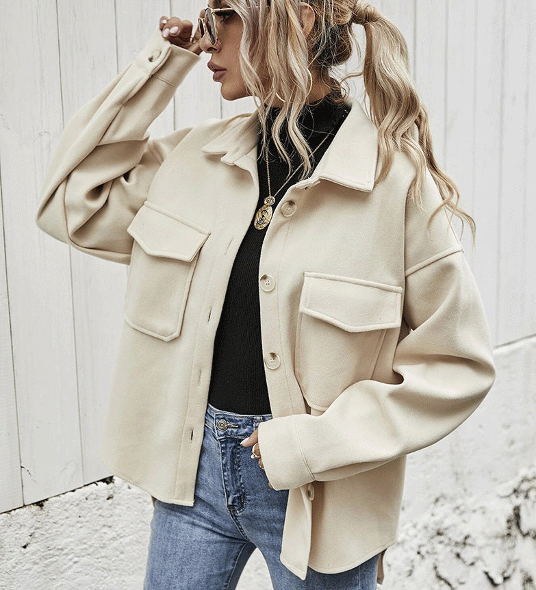 Veste Femme Oversize Chic avec Poches 2